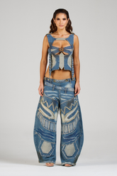 SET CROP Y JEAN FACEBLUE (PREVENTA)