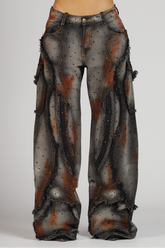 JEAN SHINY FLAME WOMAN