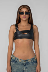 CROPTOP CUERINA DIRTY WOMEN