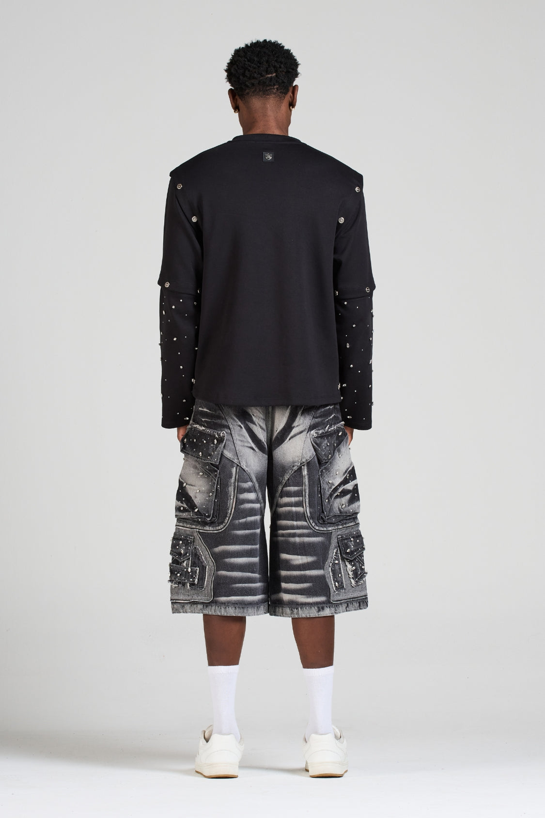 SET BUZO SKY AURA Y BERMUDA SIGNATURE CON PEDRERÍA