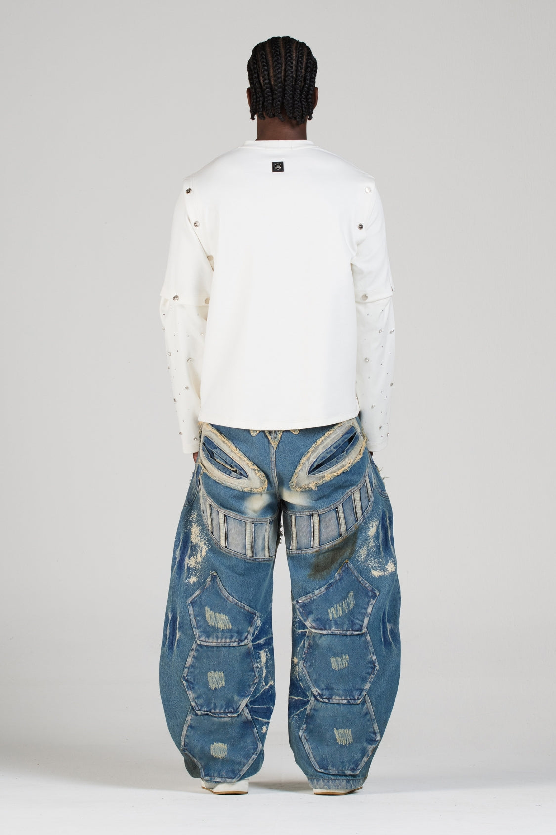 SET BUZO Y JEAN FACE BLUE MEN