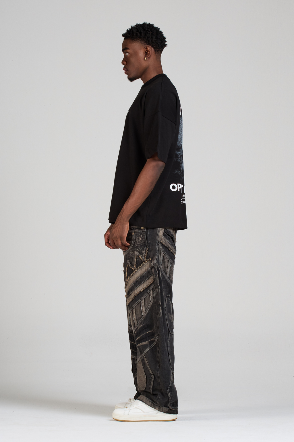 SET CAMISETA Y JEAN FACEBLACK MEN