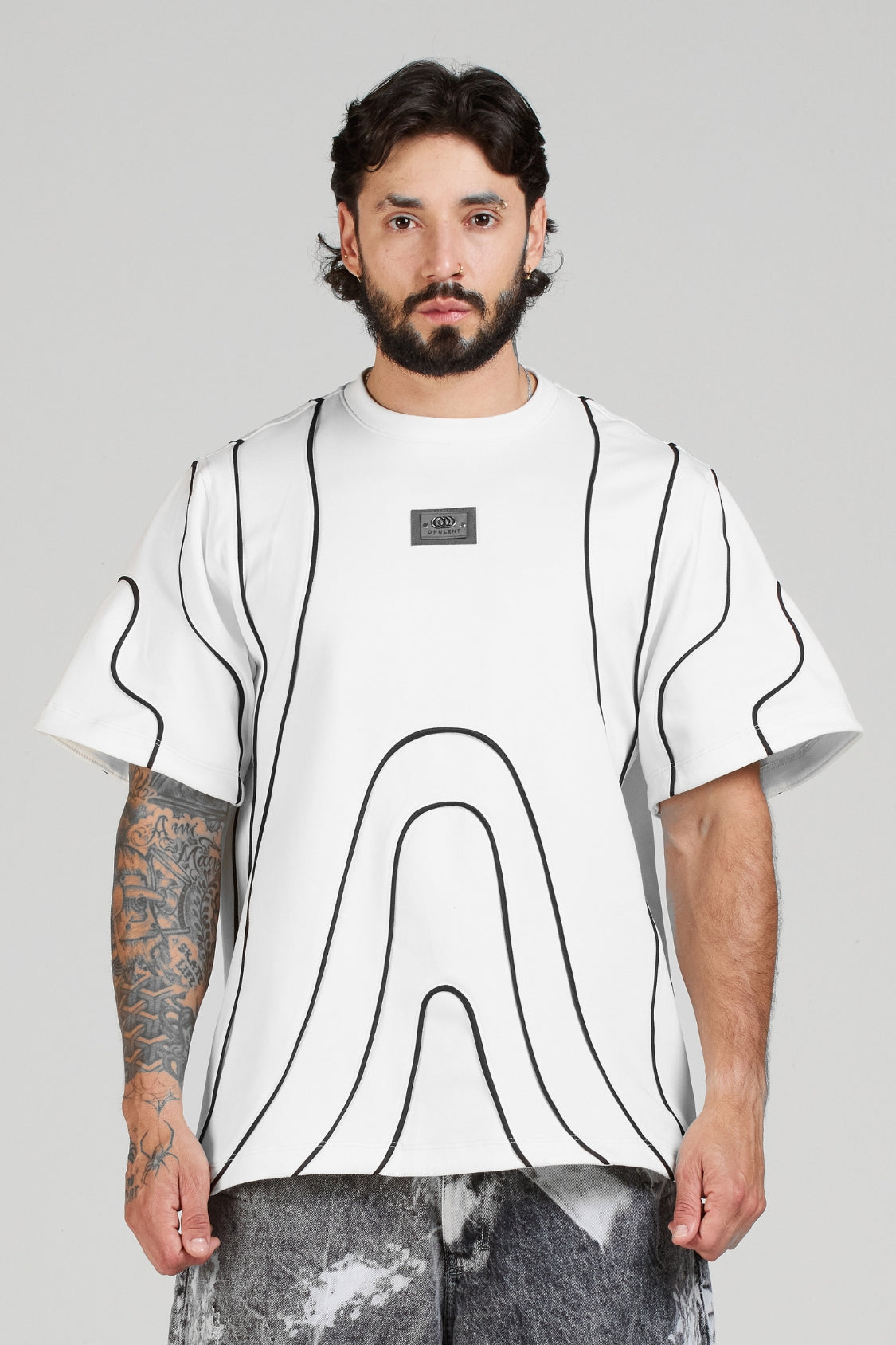 CAMISETA STRANGE MARFIL