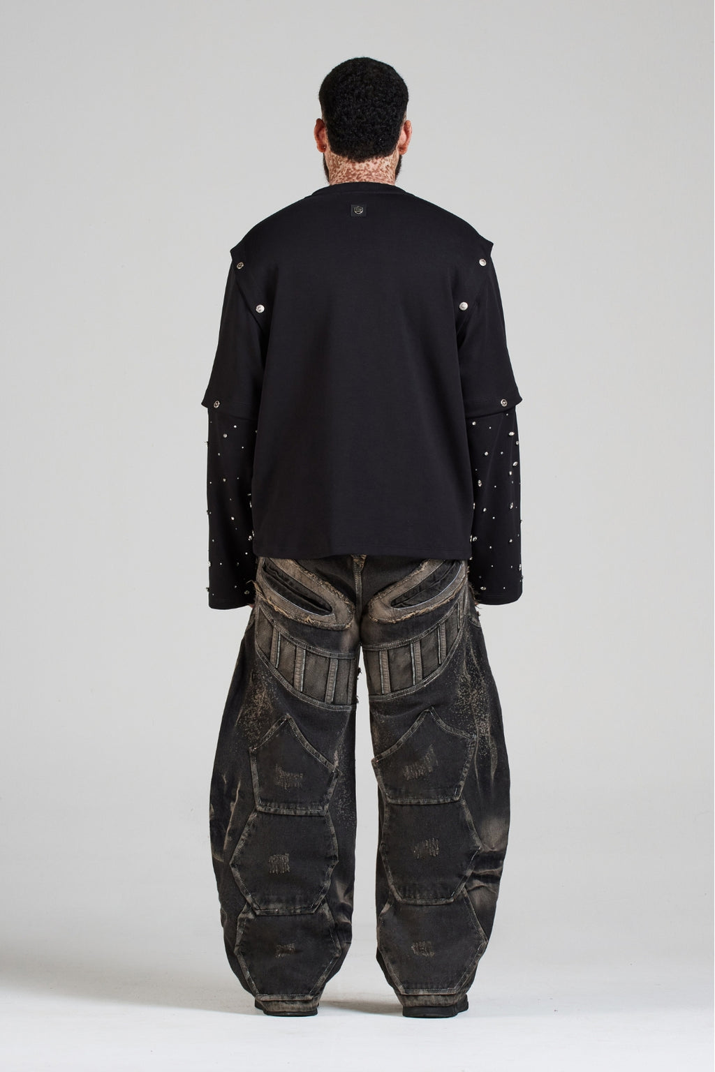 SET BUZO Y JEAN FACEBLACK MEN