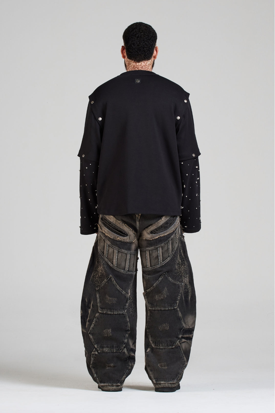 SET BUZO Y JEAN FACEBLACK MEN