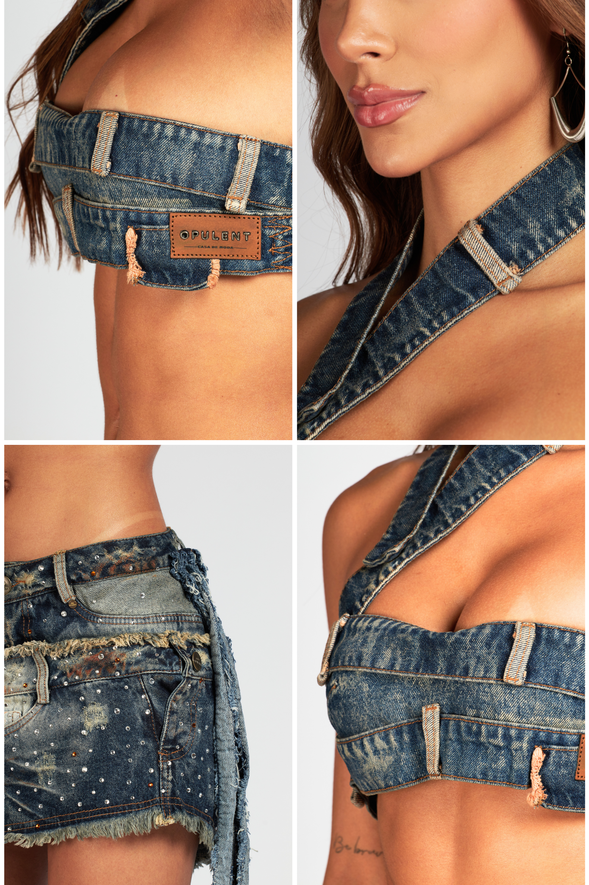 (PREVENTA) CROP TOP ARDENAS AZUL