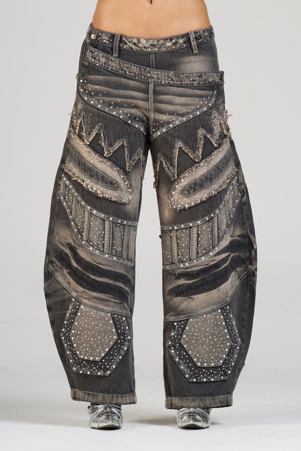 JEAN FACE COFEBLACK WOMAN CON PEDRERÍA