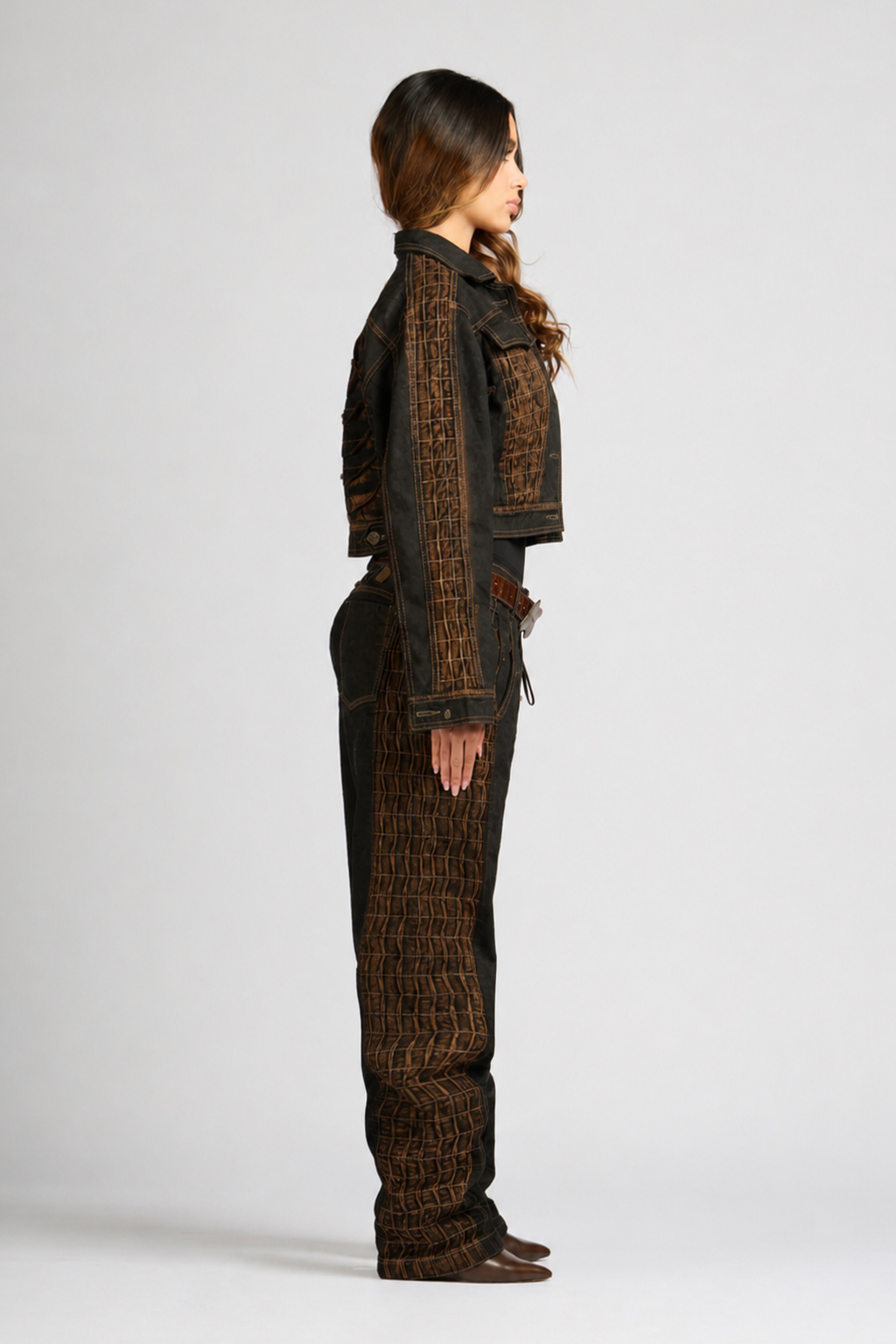 SET CHAQUETA Y JEAN URUS BLACK