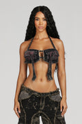 CROP TOP APPALUSEÉ NEGRO