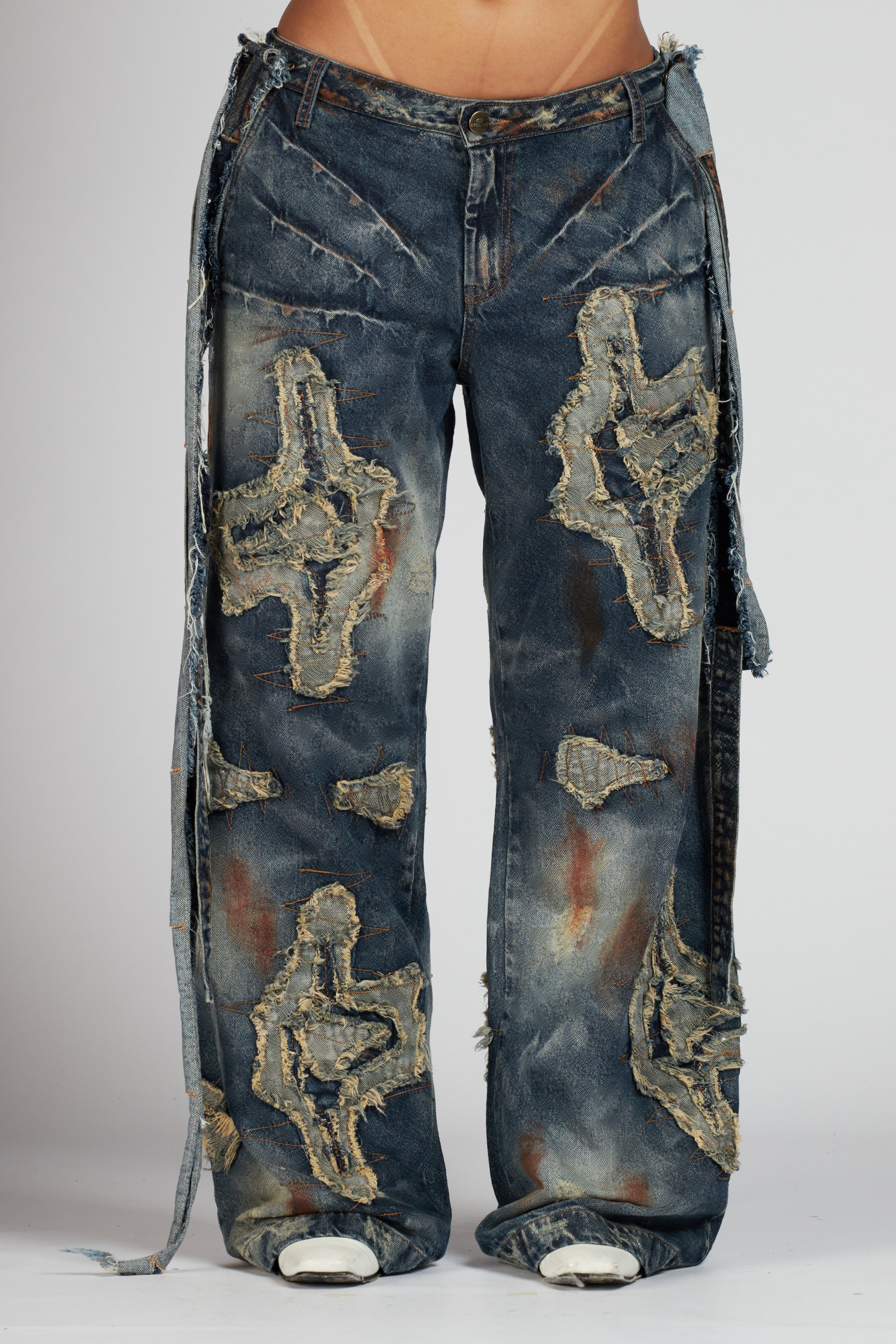 JEAN SPURS BLUE WOMAN