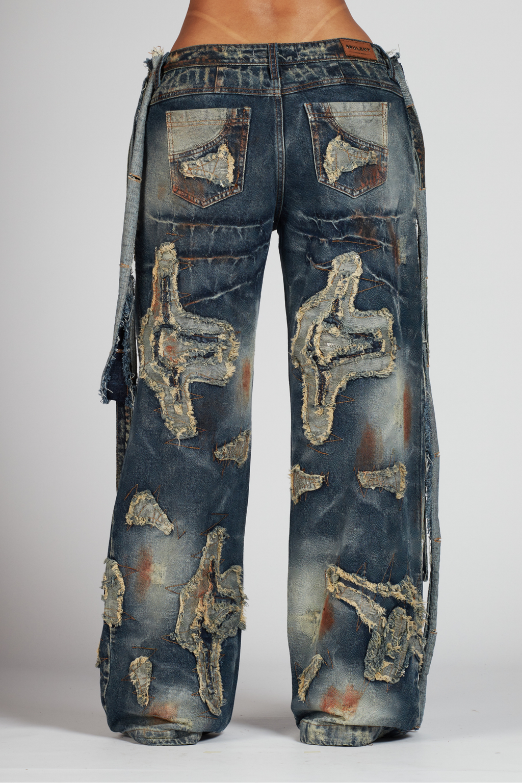 JEAN SPURS BLUE WOMAN