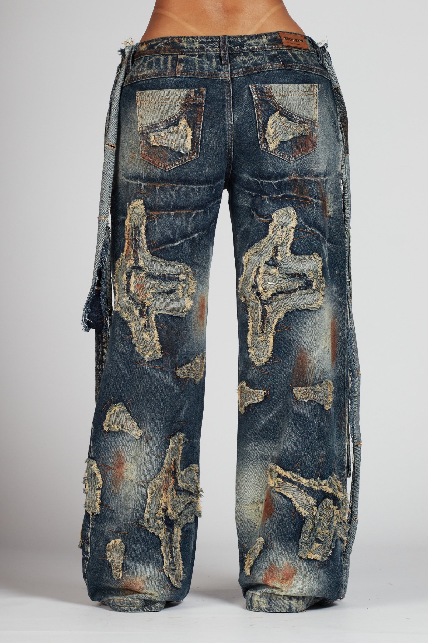 JEAN SPURS BLUE WOMAN