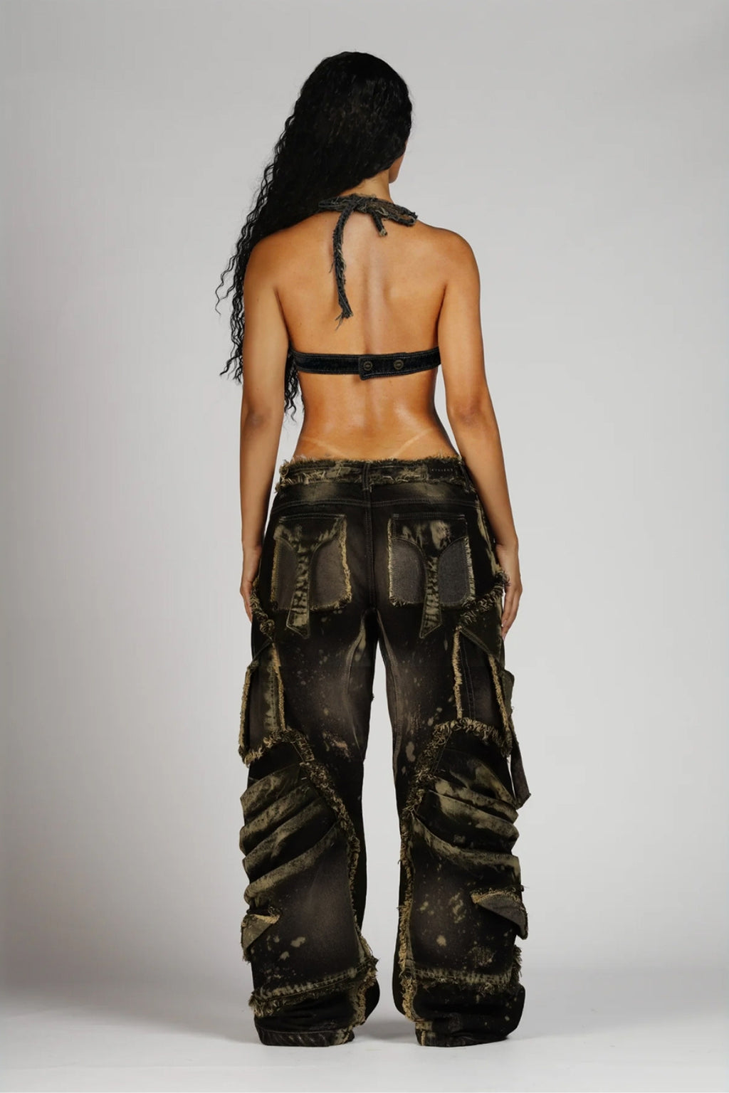 SET CROP TOP Y JEAN APPALUSEÉ