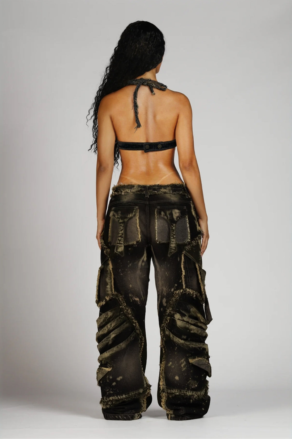 SET CROP TOP Y JEAN APPALUSEÉ