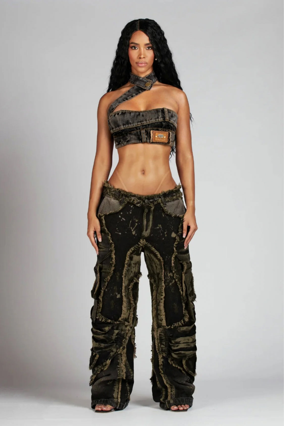 SET TOP ARDENAS Y JEAN APPALUSEÉ NEGRO