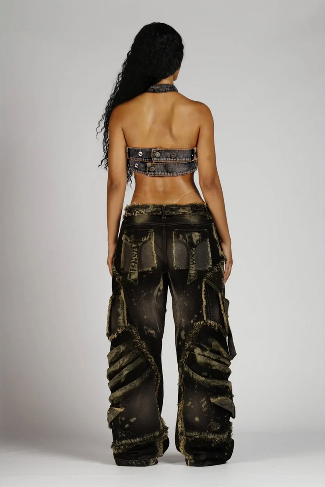 SET TOP ARDENAS Y JEAN APPALUSEÉ NEGRO