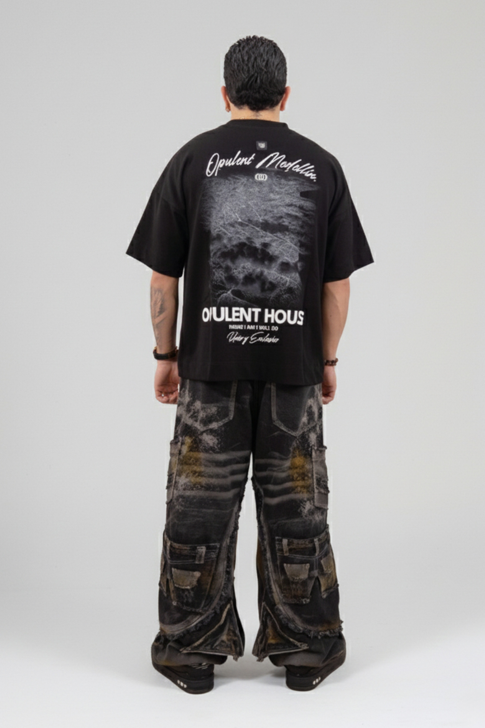 SETCAMISETA Y JEAN S91 NEGRO MEN