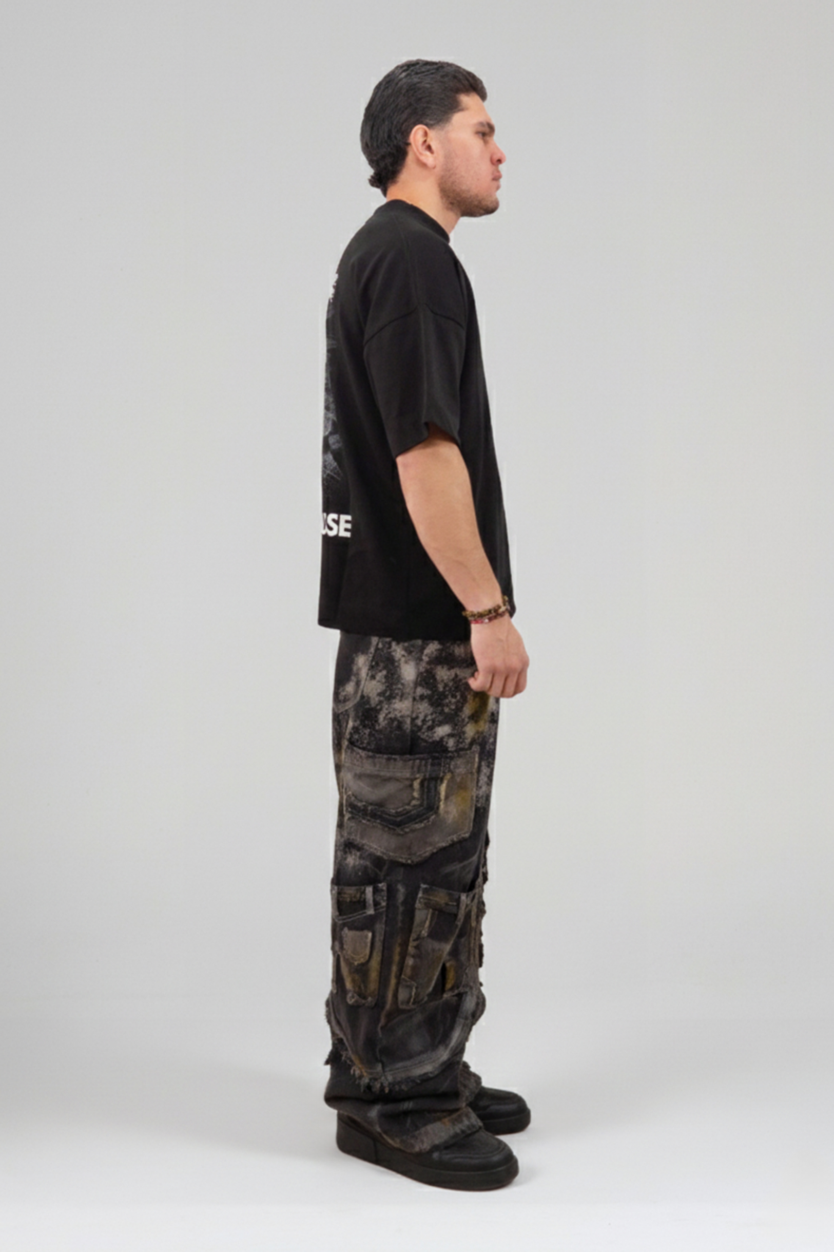 SETCAMISETA Y JEAN S91 NEGRO MEN