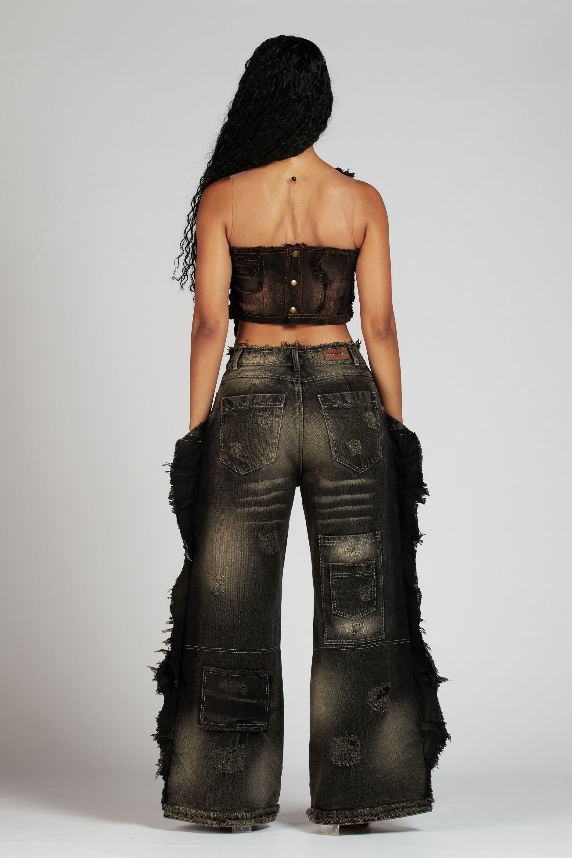 SET LUXURY KG NEGRO CON TOP CASPIO NEGRO