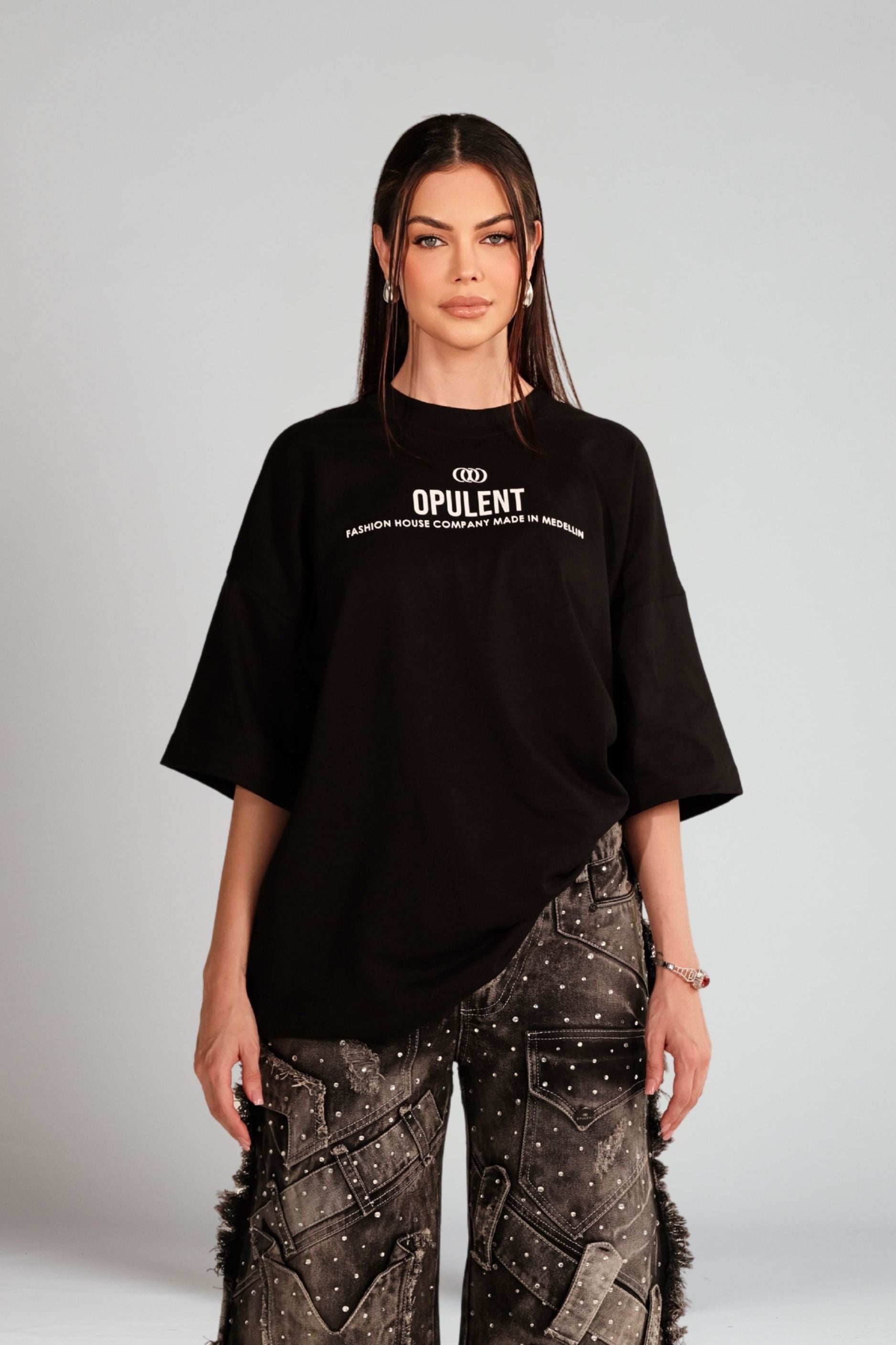 CAMISETA PYSIS NEGRO WOMAN