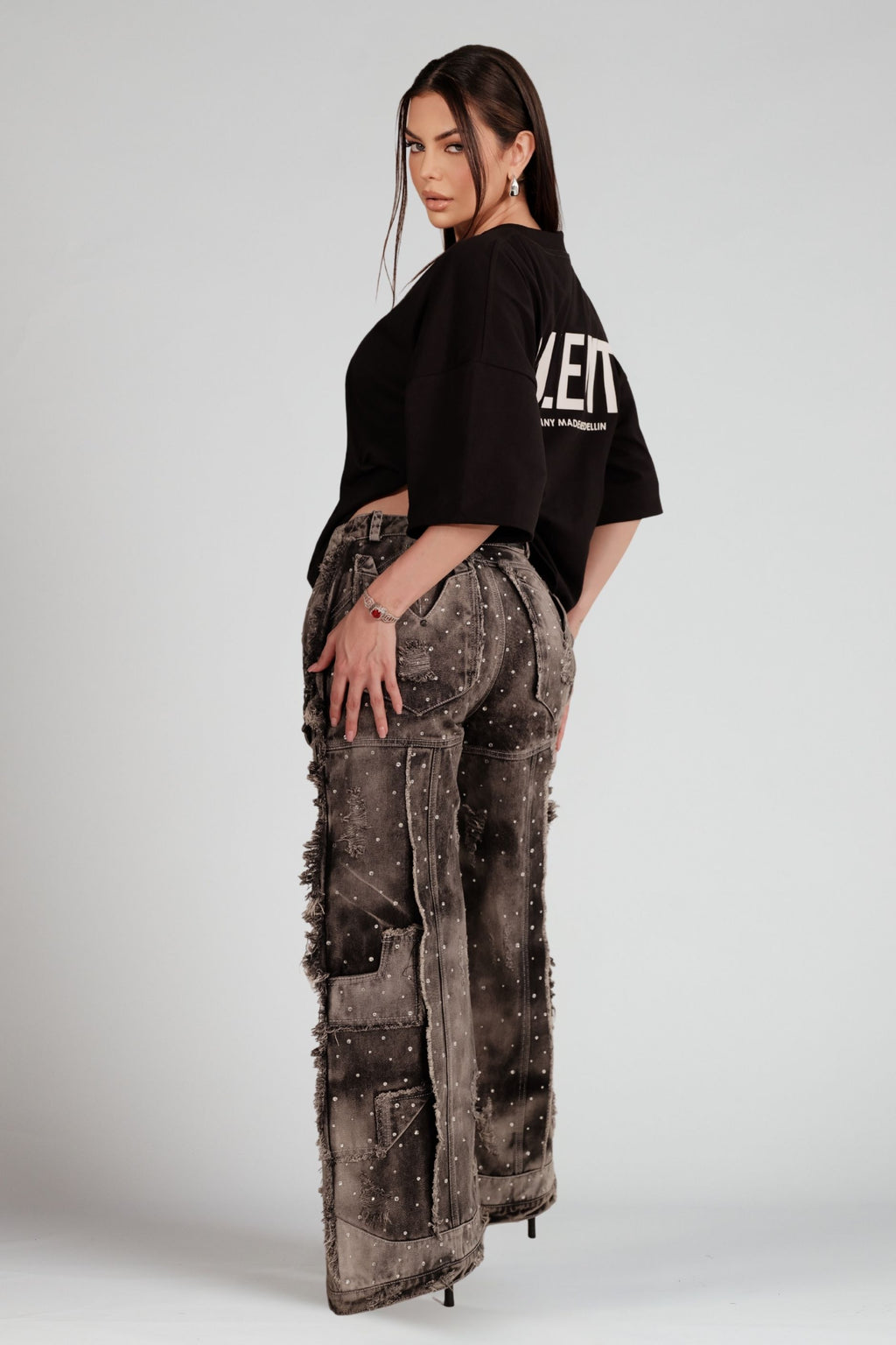 CAMISETA PYSIS NEGRO WOMAN