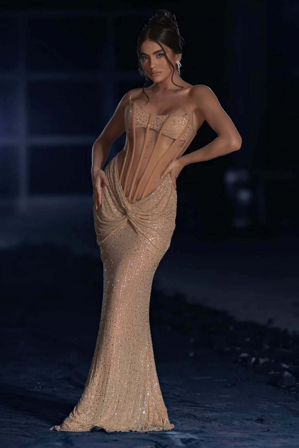 VESTIDO CRYSTALS