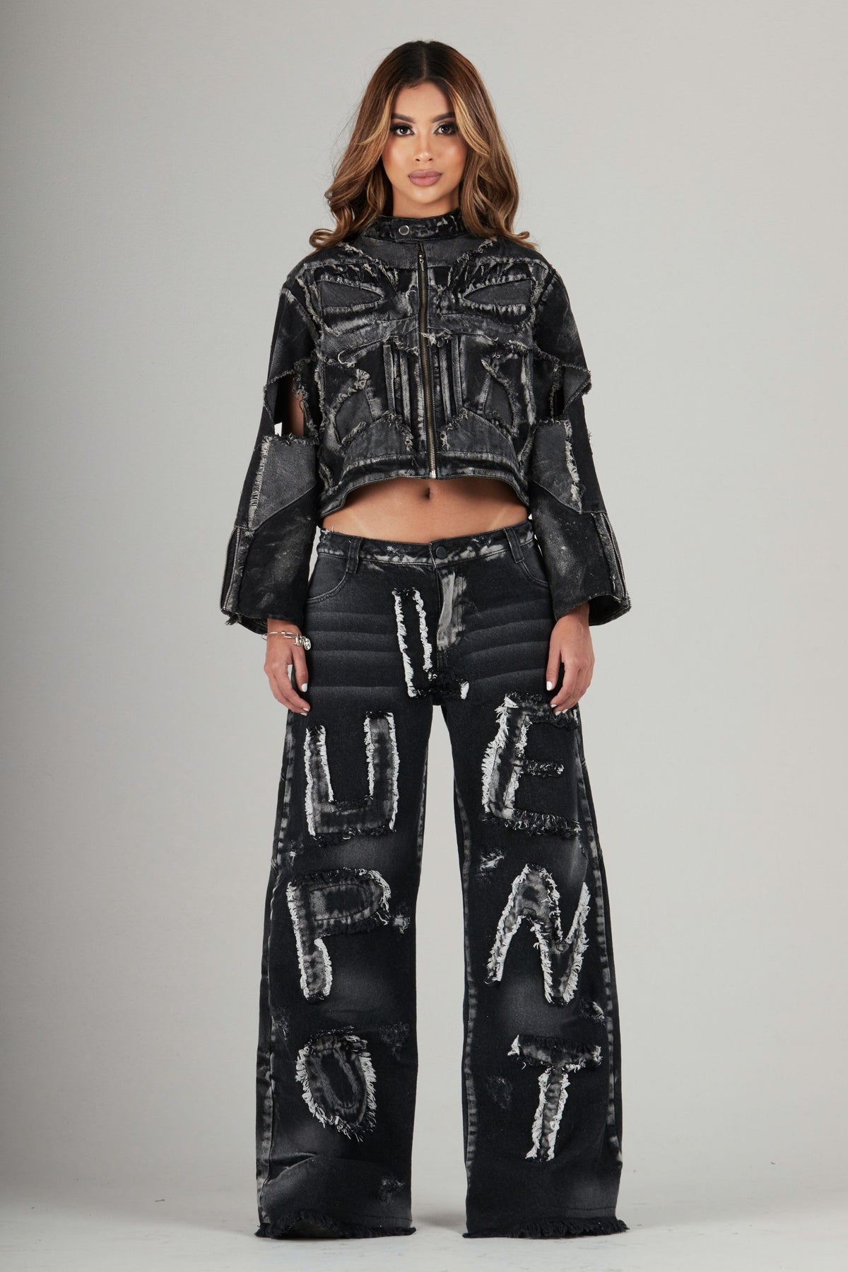 SET PURE CDM JEAN Y CHAQUETA WOMAN
