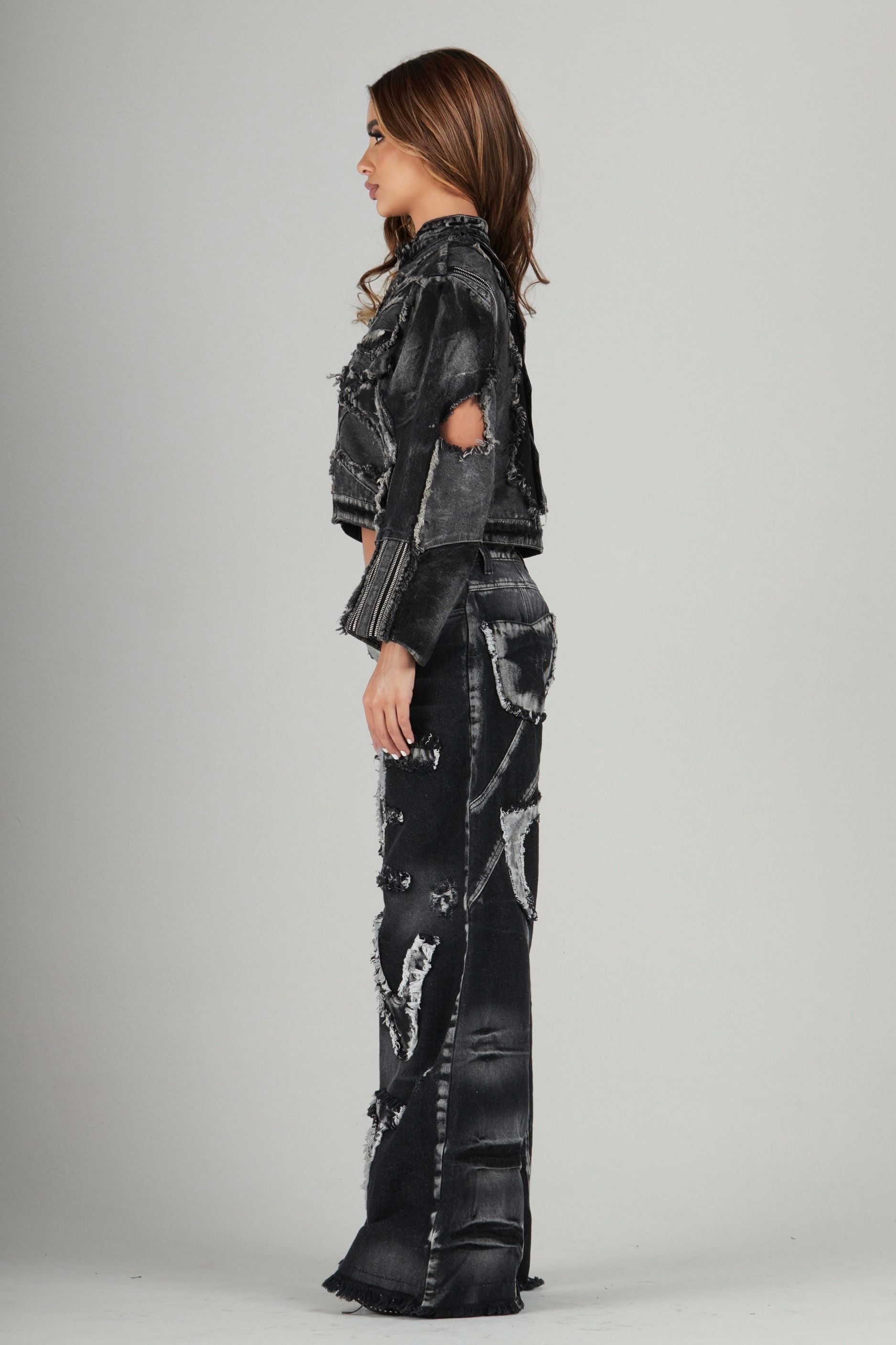 SET PURE CDM JEAN Y CHAQUETA WOMAN