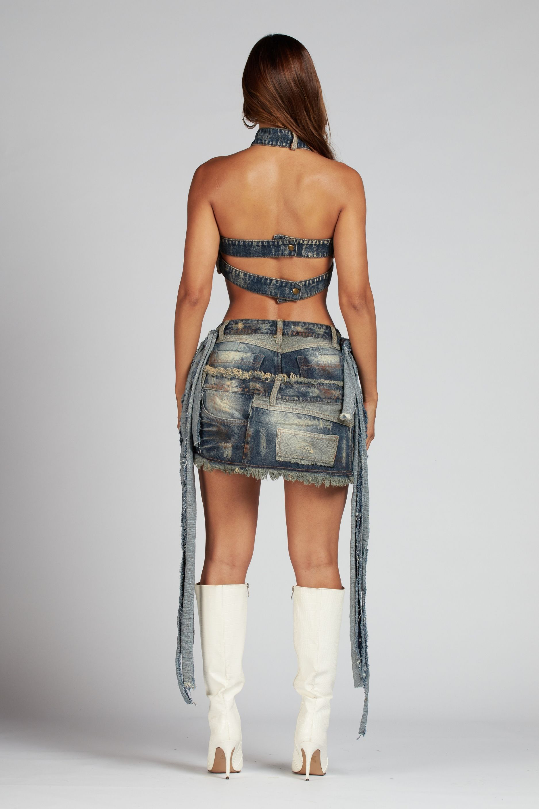 SET CROP Y FALDA ARDENAS