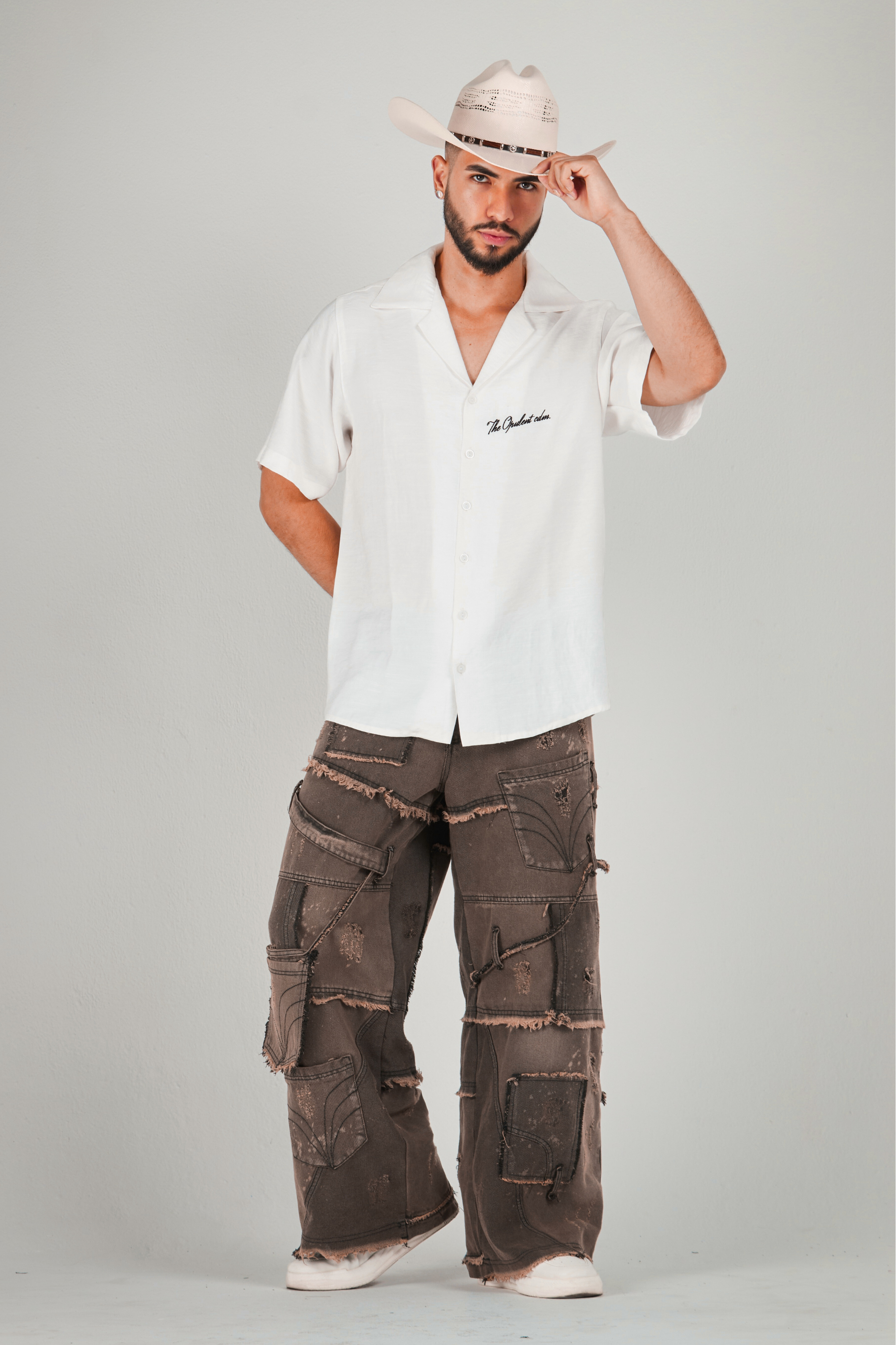 SET MONACO CAFE Y CAMISA LUCIANO