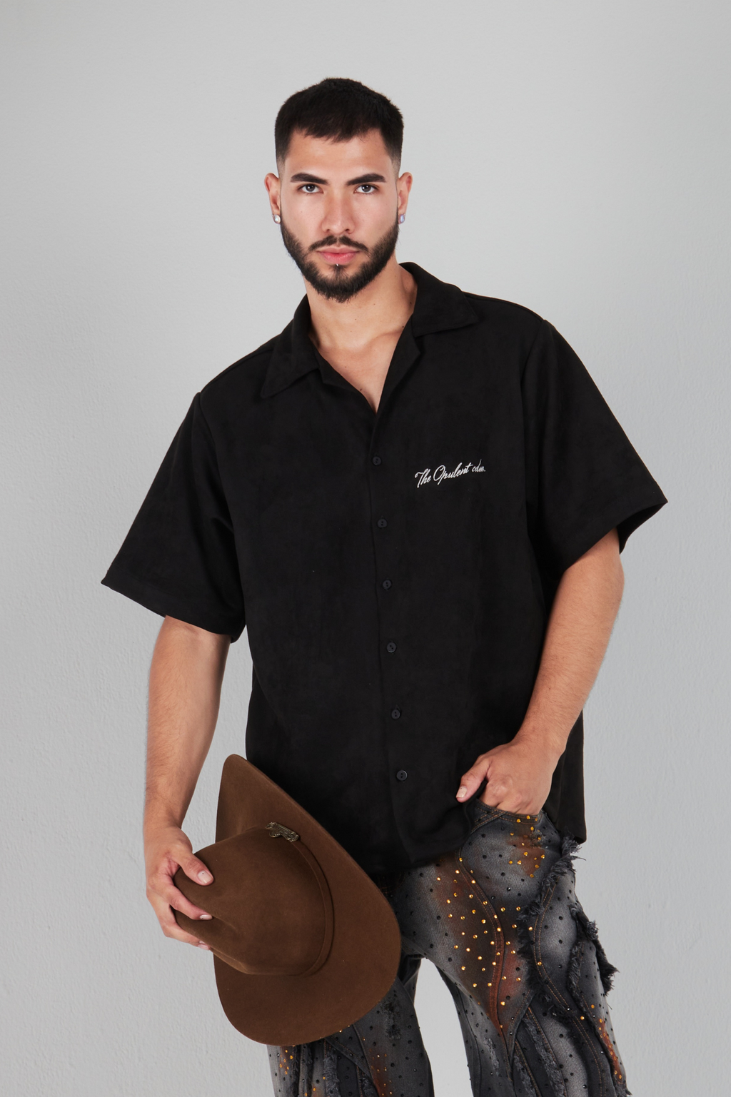 CAMISA LUCIANO NEGRA