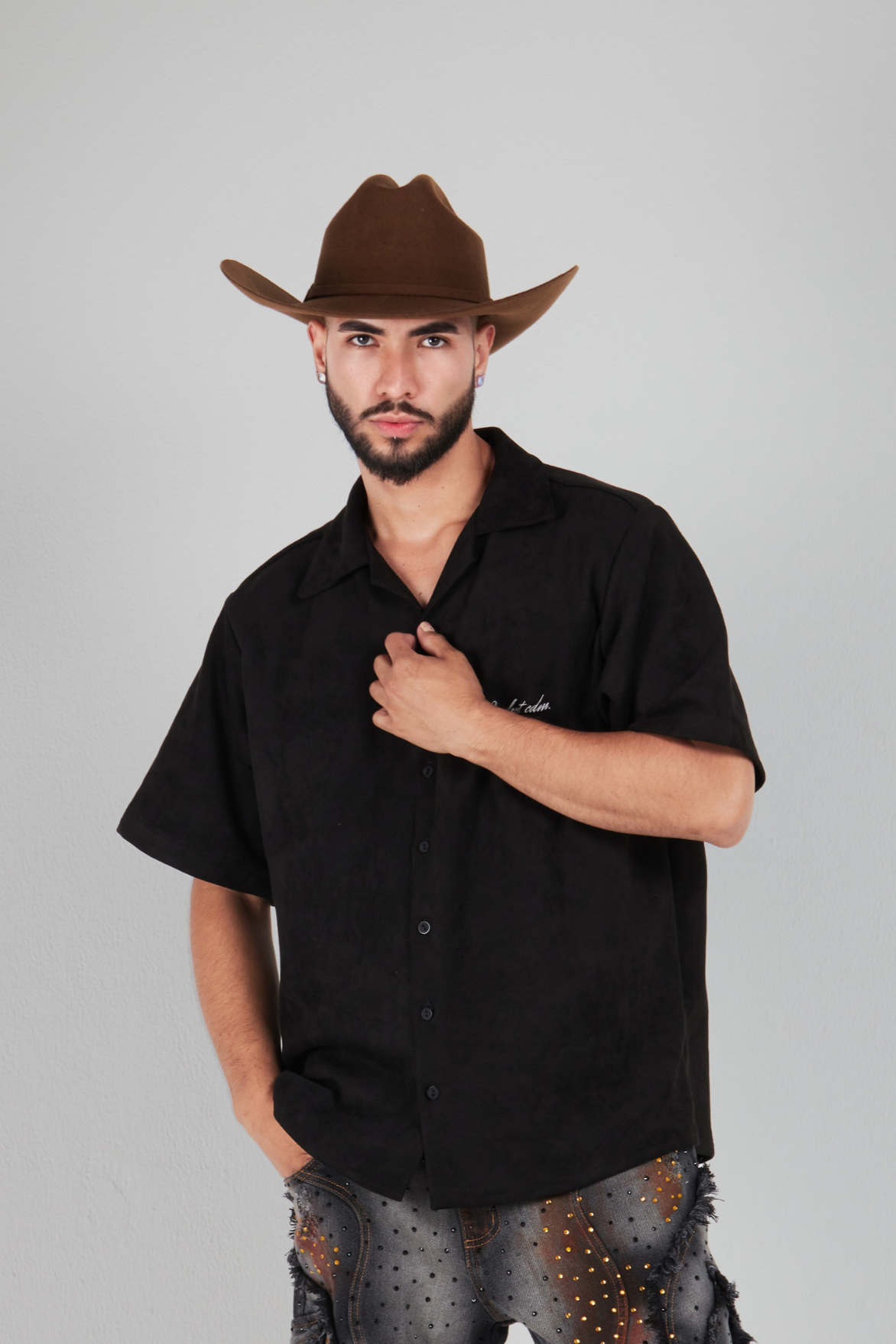 CAMISA LUCIANO NEGRA