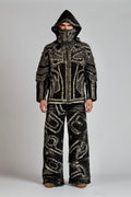 SET CHAQUETA Y JEAN PURE MEN CON PEDRERÍA
