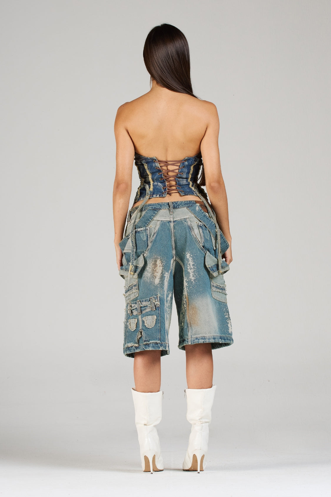 SET CORSÉ Y JORTS S91 AZUL