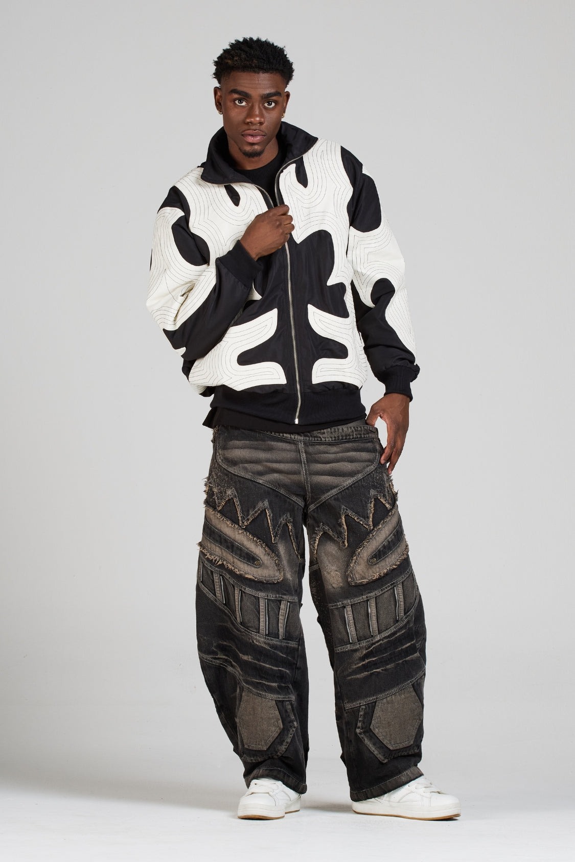 SET CHAQUETA NESEO Y JEAN FACEBLACK MEN