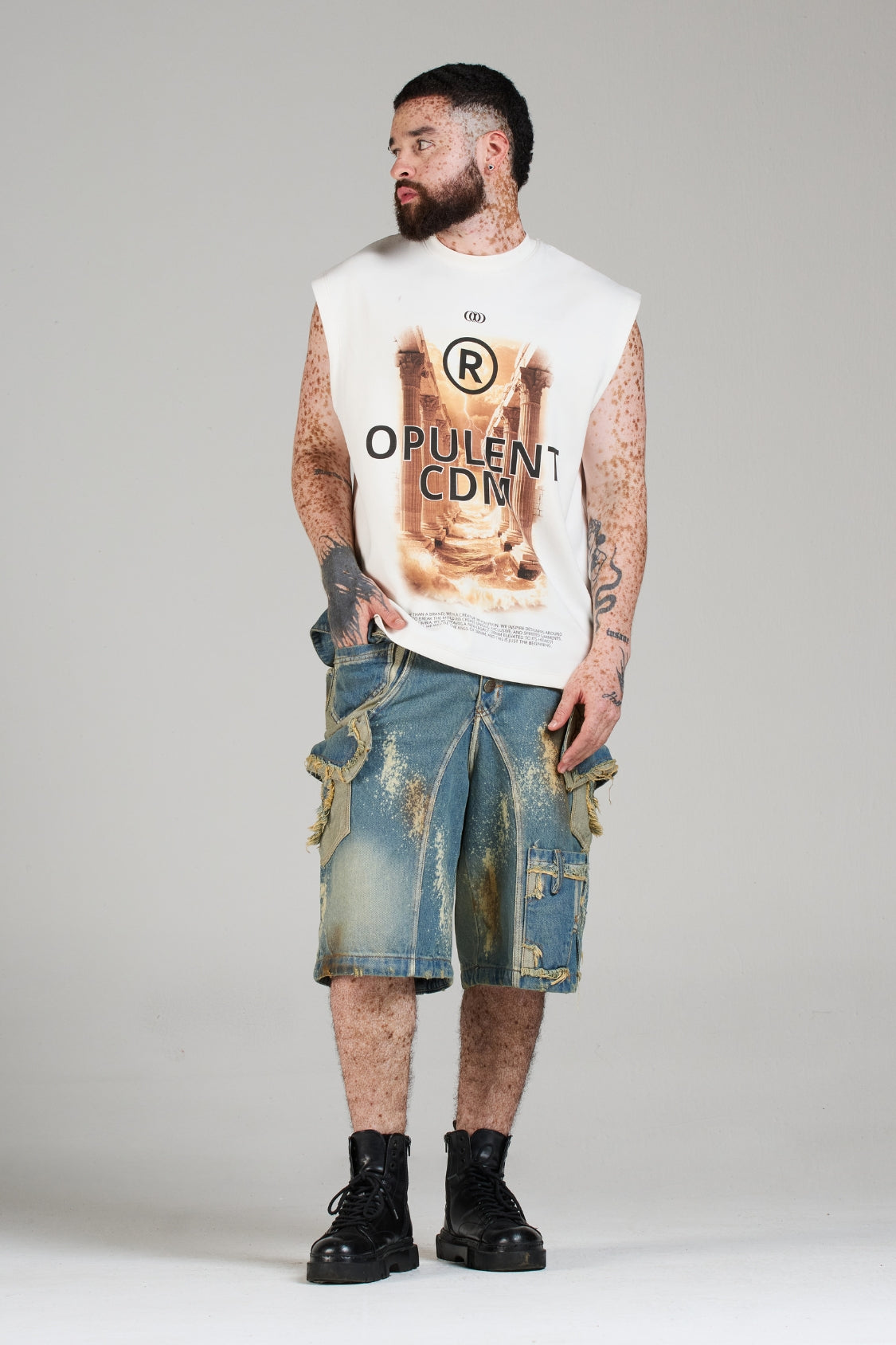 SET CAMISILLA Y BERMUDA S91 MEN AZUL