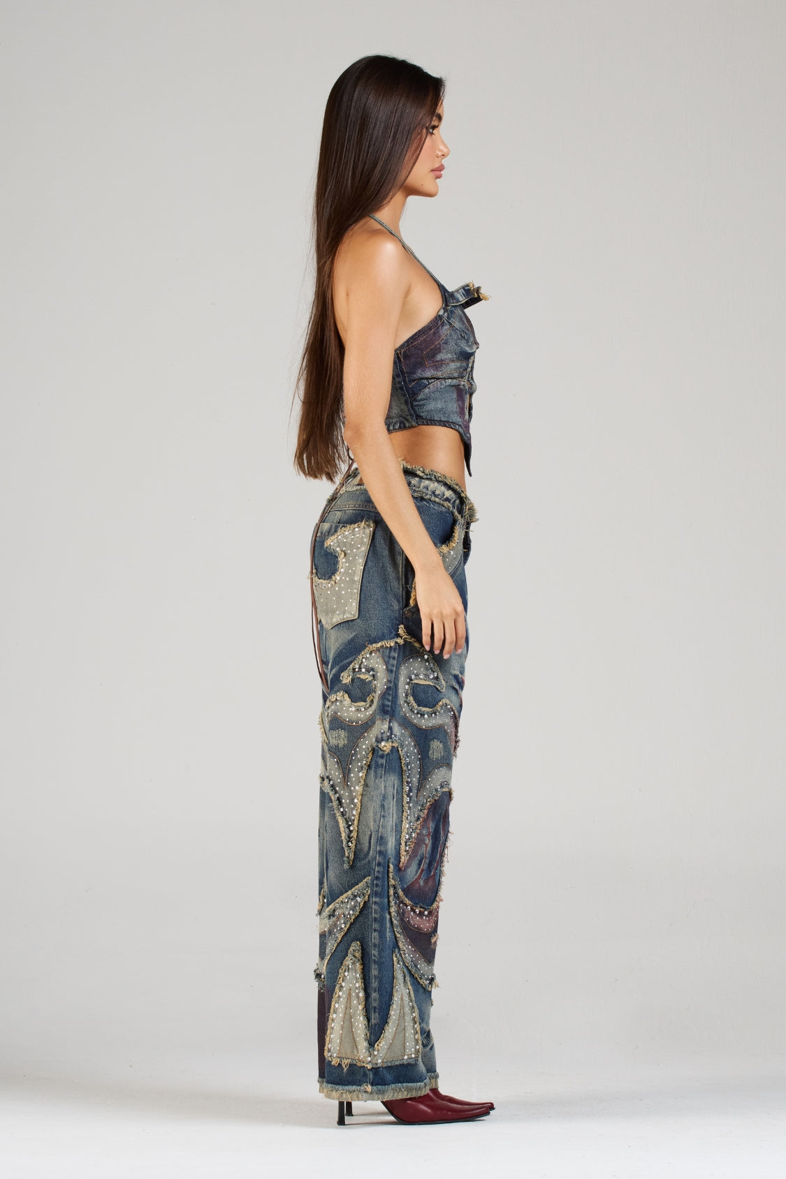 SET CORSÉ Y JEAN NEMIRE CON PEDRERÍA