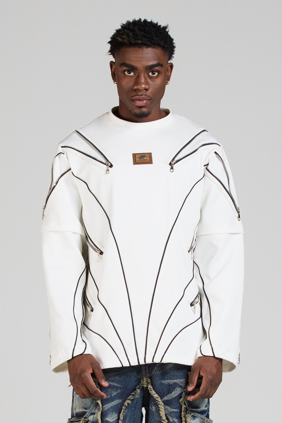 BUZO TIME DILATION MARFIL (PREVENTA)