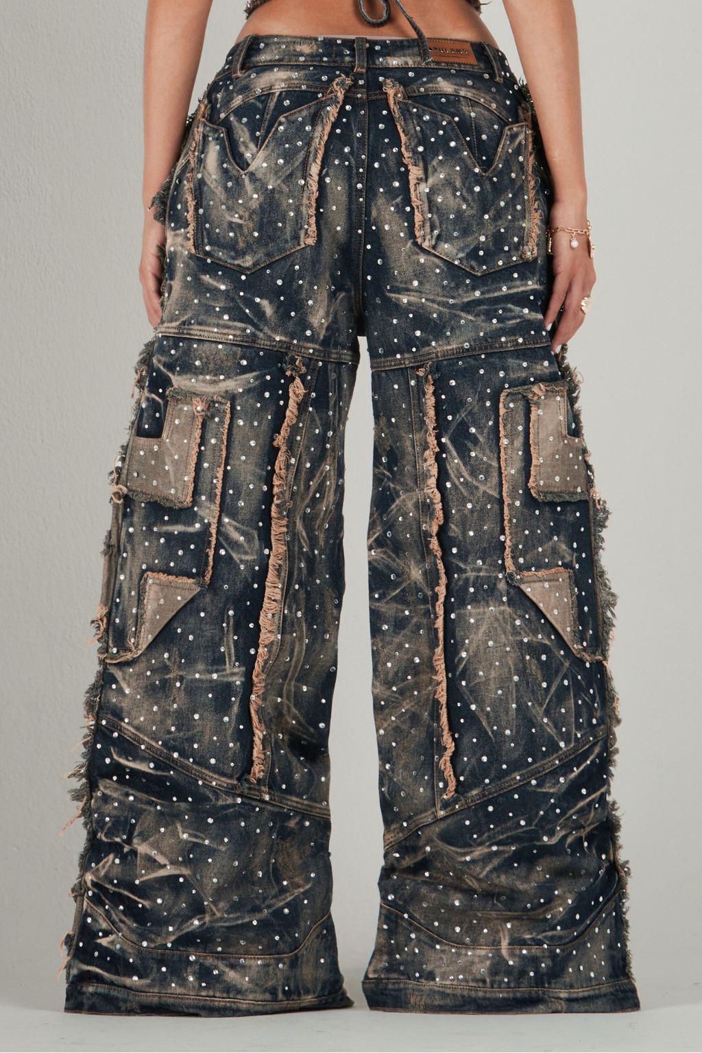 JEAN SHINY METEORIUS AZUL
