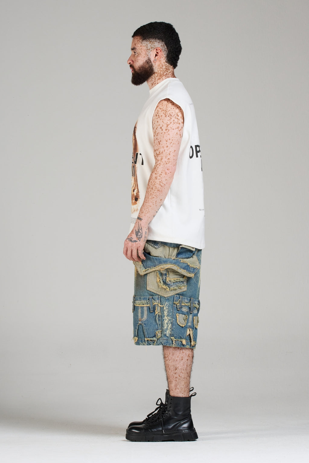 SET CAMISILLA Y BERMUDA S91 MEN AZUL