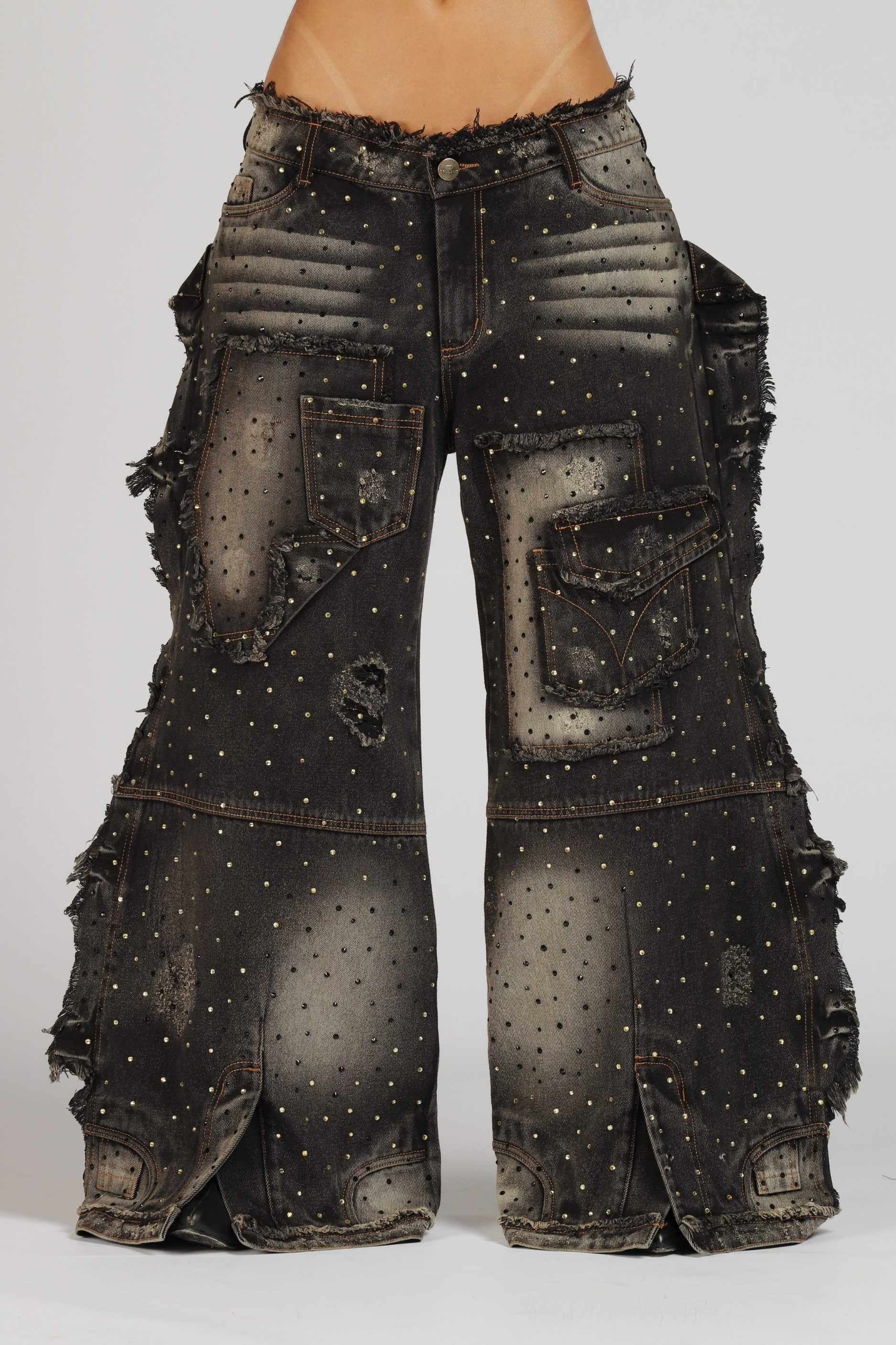 JEAN SHINY LUXURY KG NEGRO WOMAN