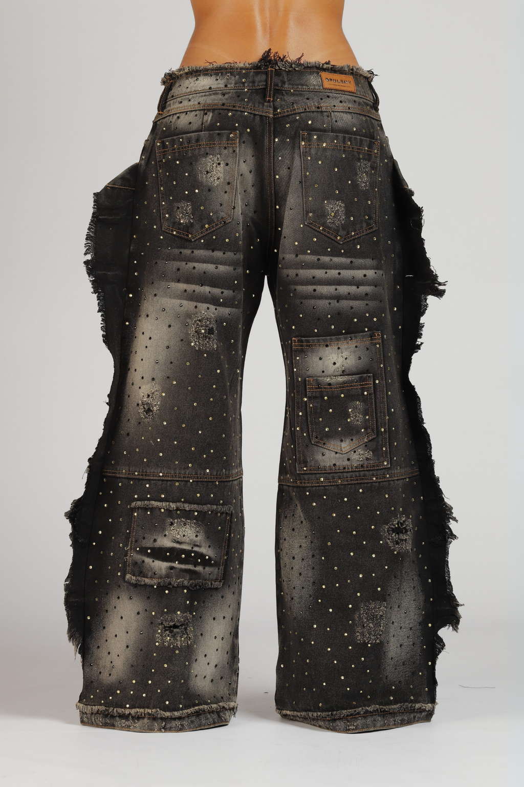JEAN SHINY LUXURY KG NEGRO WOMAN