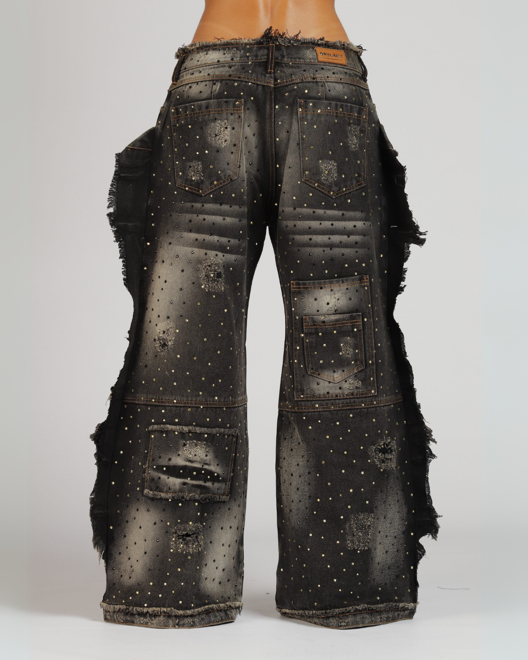 JEAN SHINY LUXURY KG NEGRO WOMAN