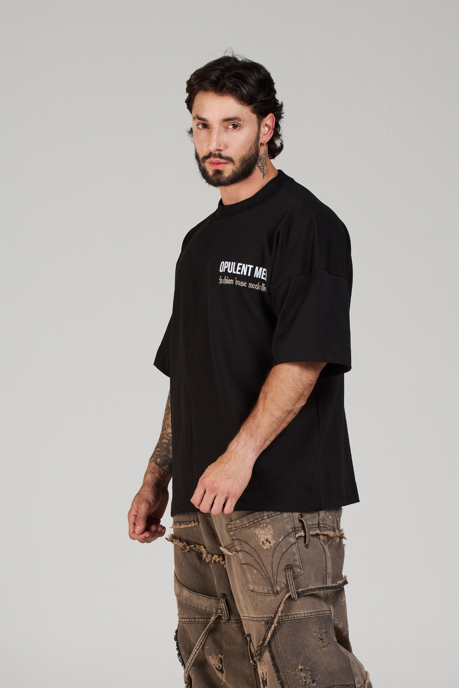 CAMISETA MED HOUSE BLACK