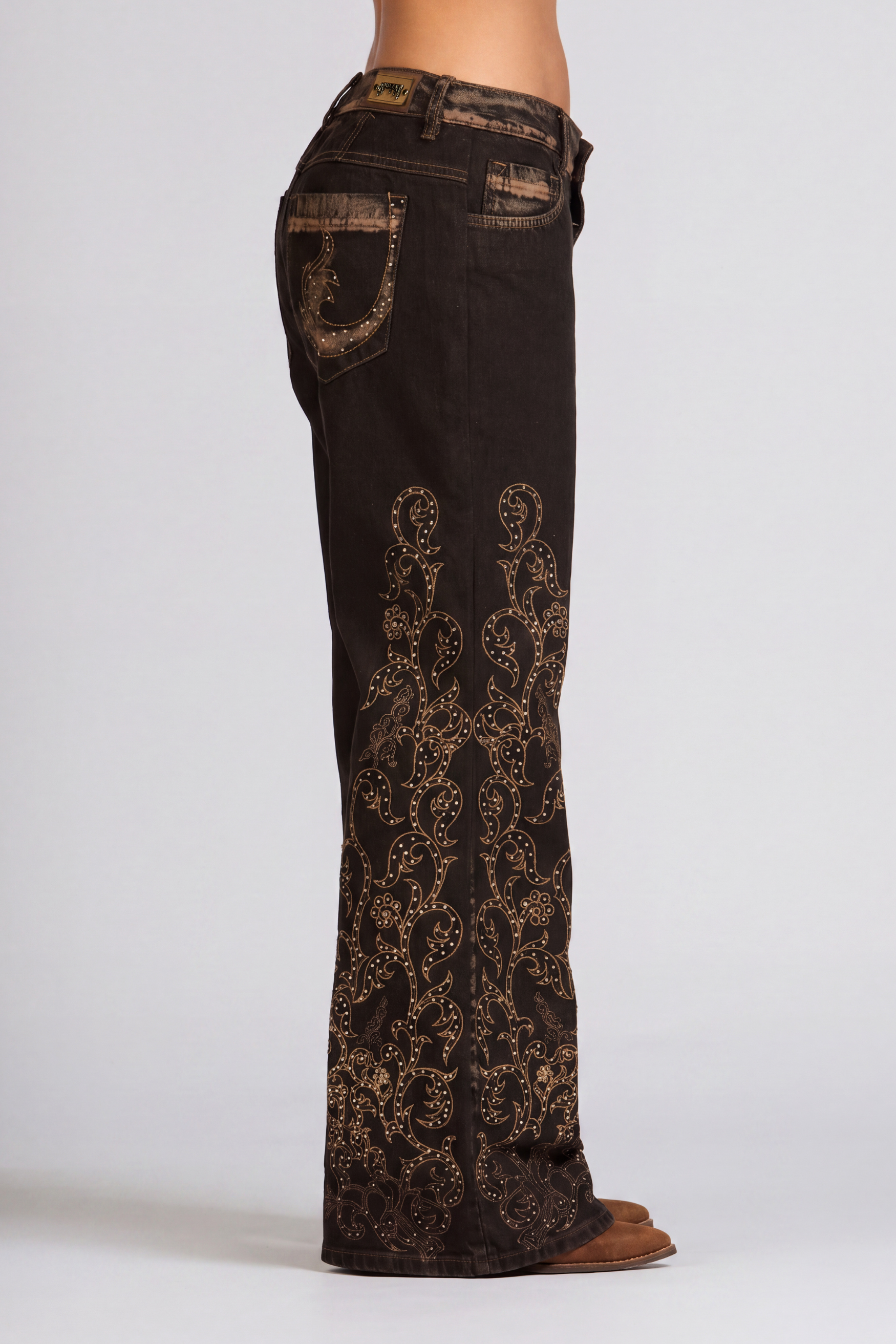 JEAN POBLADO LUXE WOMAN CON PEDRERÍA