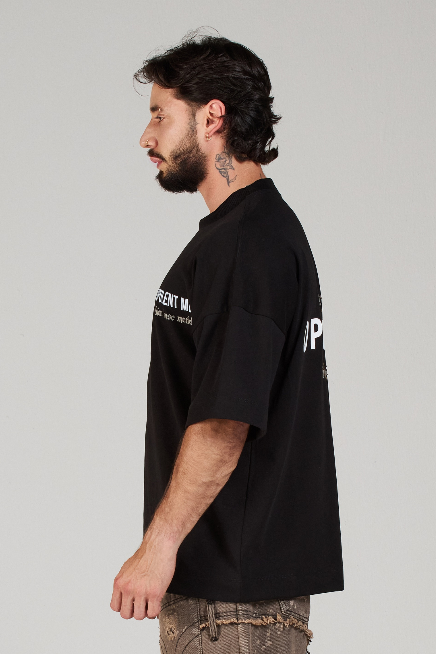 CAMISETA MED HOUSE BLACK