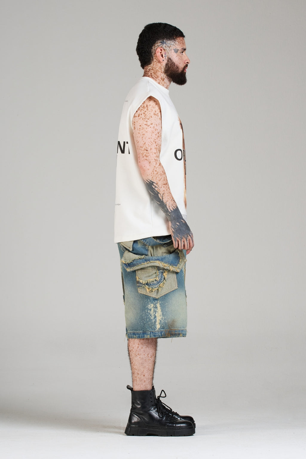 SET CAMISILLA Y BERMUDA S91 MEN AZUL