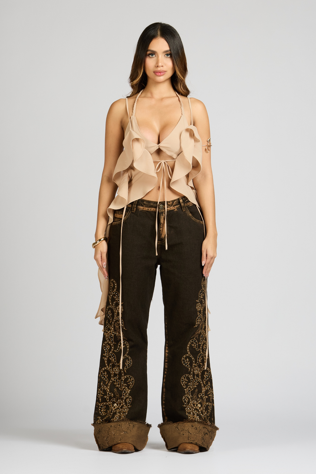 BLUSA POBLADO LUXURY