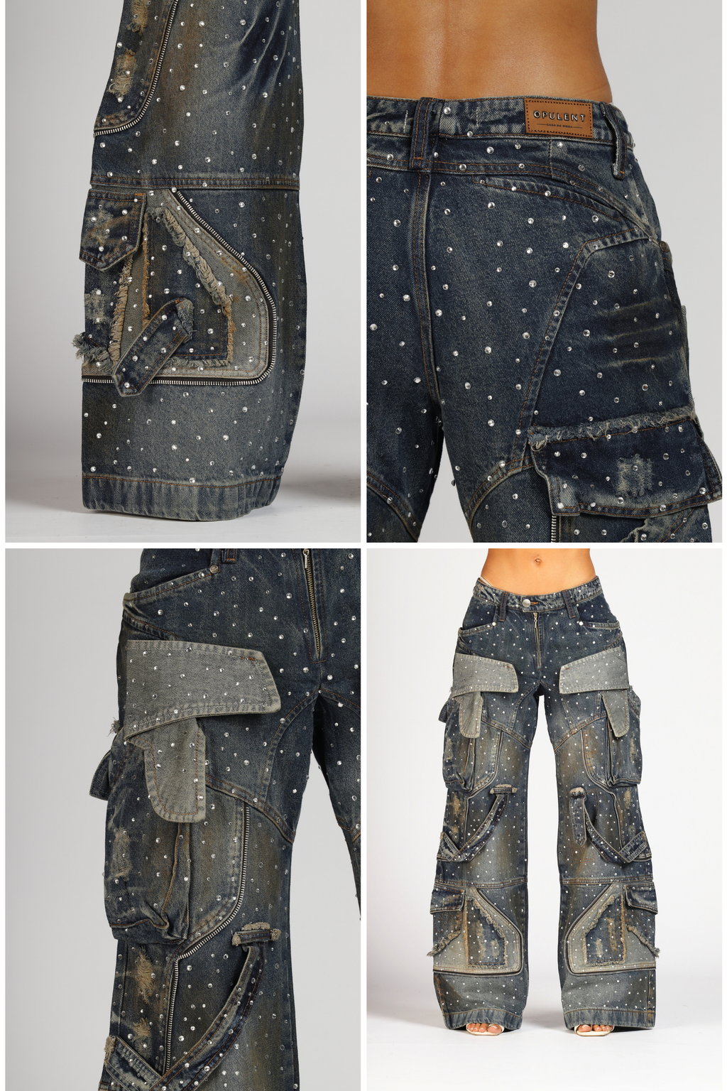 JEAN SIGNATURE AZUL CON PEDRERÍA WOMAN
