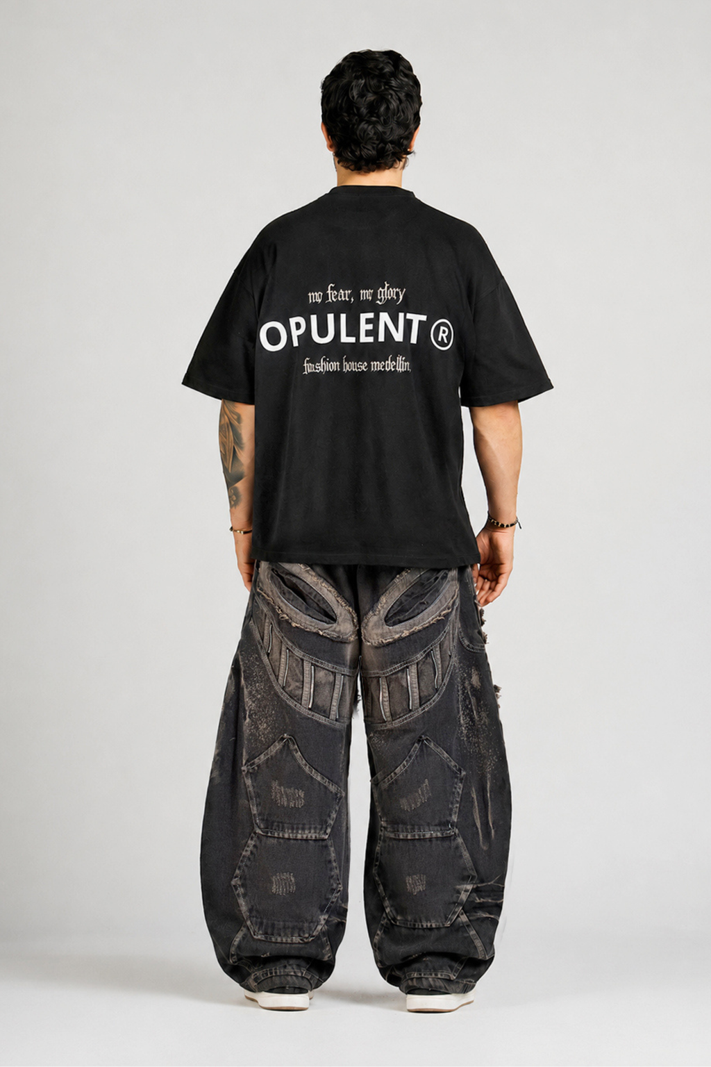 SET CAMISETA Y JEAN FACEBLACK MEN